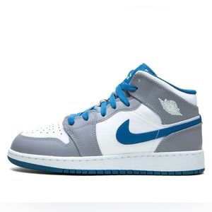 AIR JORDAN 1 MID
"Cement / True Blue"
